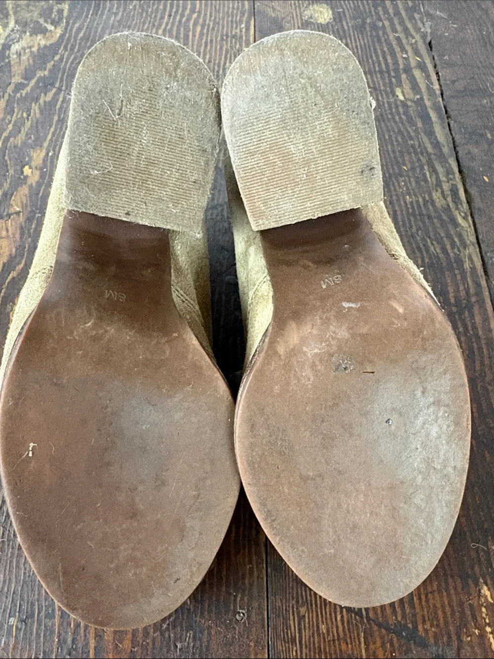 Jeffrey Campbell Yorktown Havana Last Tan Suede Stacked Heel Ankle Booties 8
